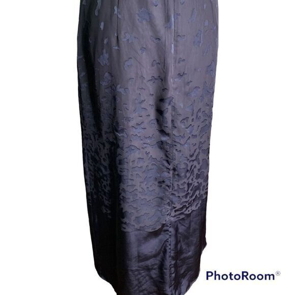 Y2k Black spaghetti strap dress two-tone print design‎ from Japan - Picture 2 of 12